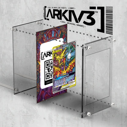 [UNIT: SM210/248] // Moltres & Zapdos & Articuno-GX Extended Art Display Case - Raw