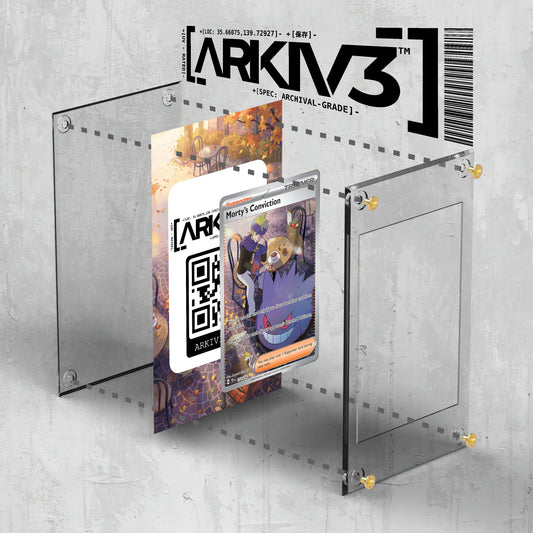 [UNIT: 211/162] // Morty's Conviction Extended Art Display Case - Raw