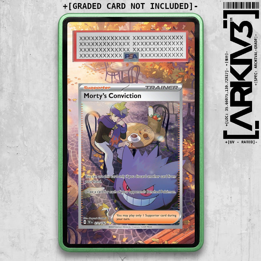 ARKIV3 PSA graded front - Green