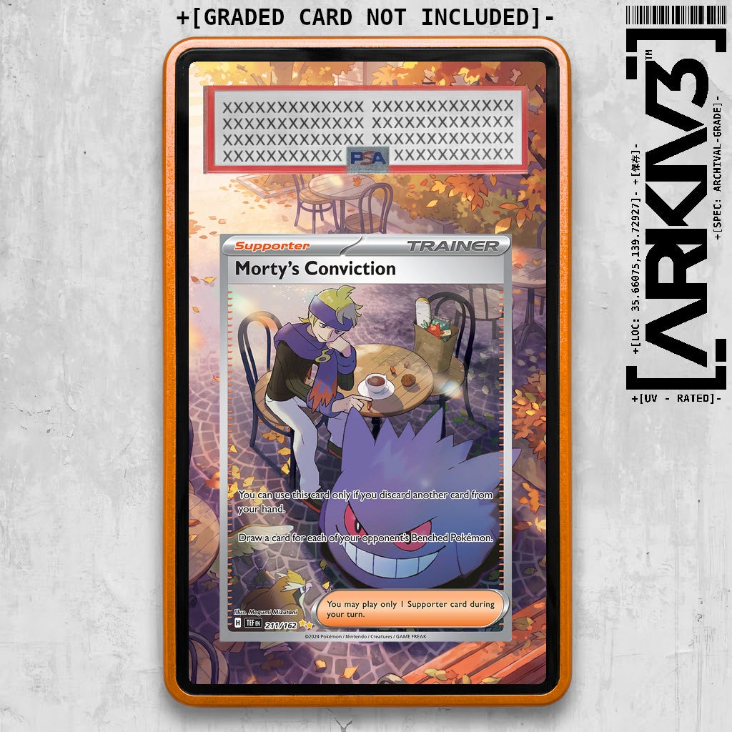 ARKIV3 PSA graded front - Orange