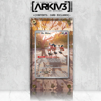 [UNIT: 179/165] // Mr. Mime Extended Art Display Case - Raw