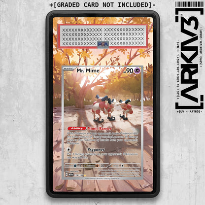 [UNIT: 179/165] // Mr. Mime Extended Art Display Case - Graded