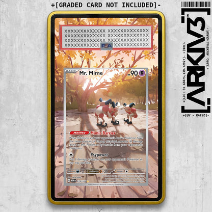 [UNIT: 179/165] // Mr. Mime Extended Art Display Case - Graded