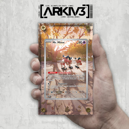 [UNIT: 179/165] // Mr. Mime Extended Art Display Case - Raw