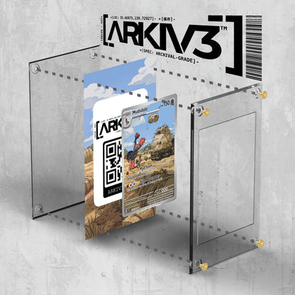 [UNIT: 175/162] // Mudsdale Extended Art Display Case - Raw