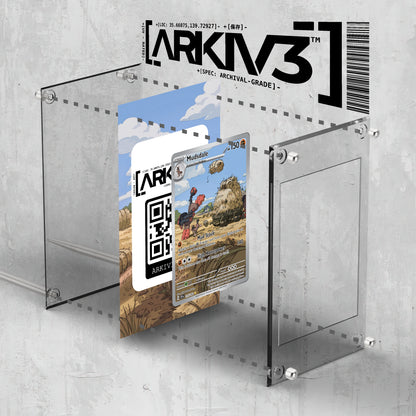 [UNIT: 175/162] // Mudsdale Extended Art Display Case - Raw