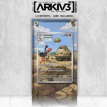 [UNIT: 175/162] // Mudsdale Extended Art Display Case - Raw