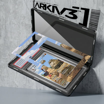 ARKIV3 PSA graded exploded mockup