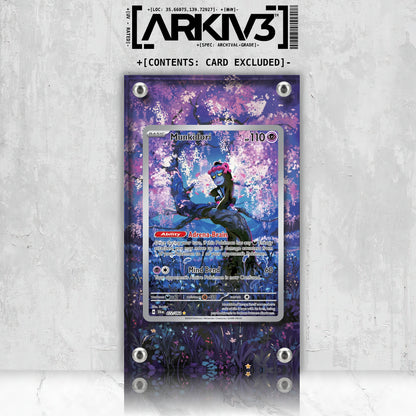 [UNIT: 72/64] // Munkidori Extended Art Display Case - Raw