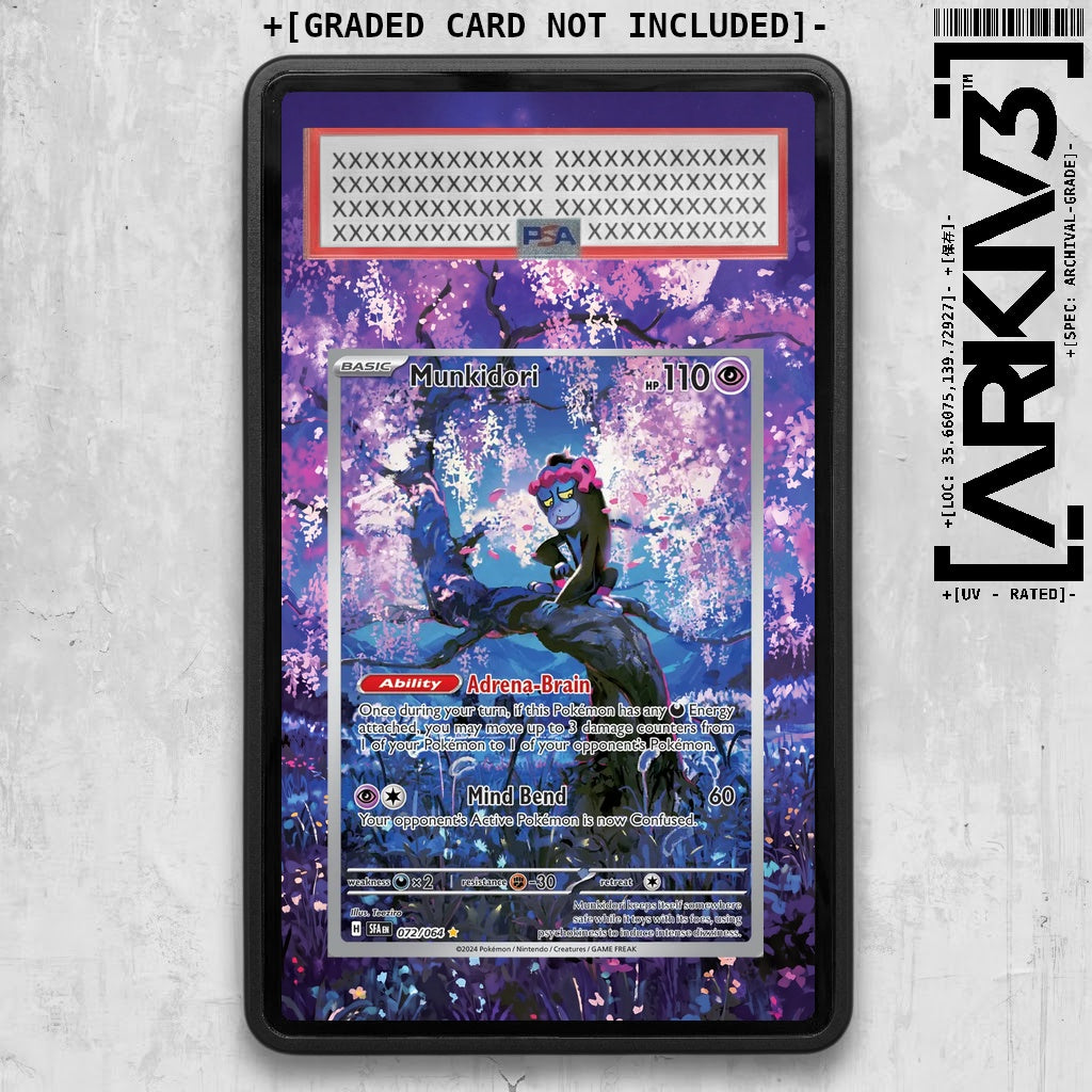 ARKIV3 PSA graded front - Black