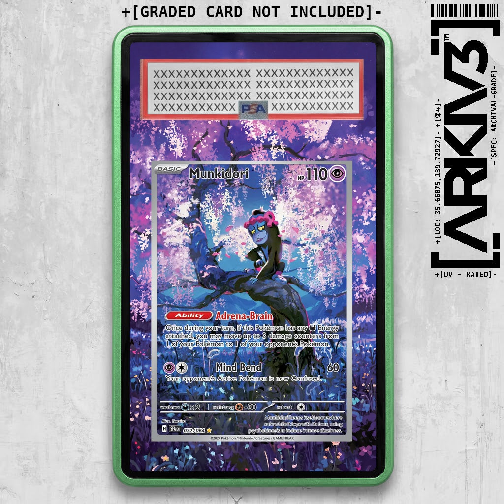 ARKIV3 PSA graded front - Green