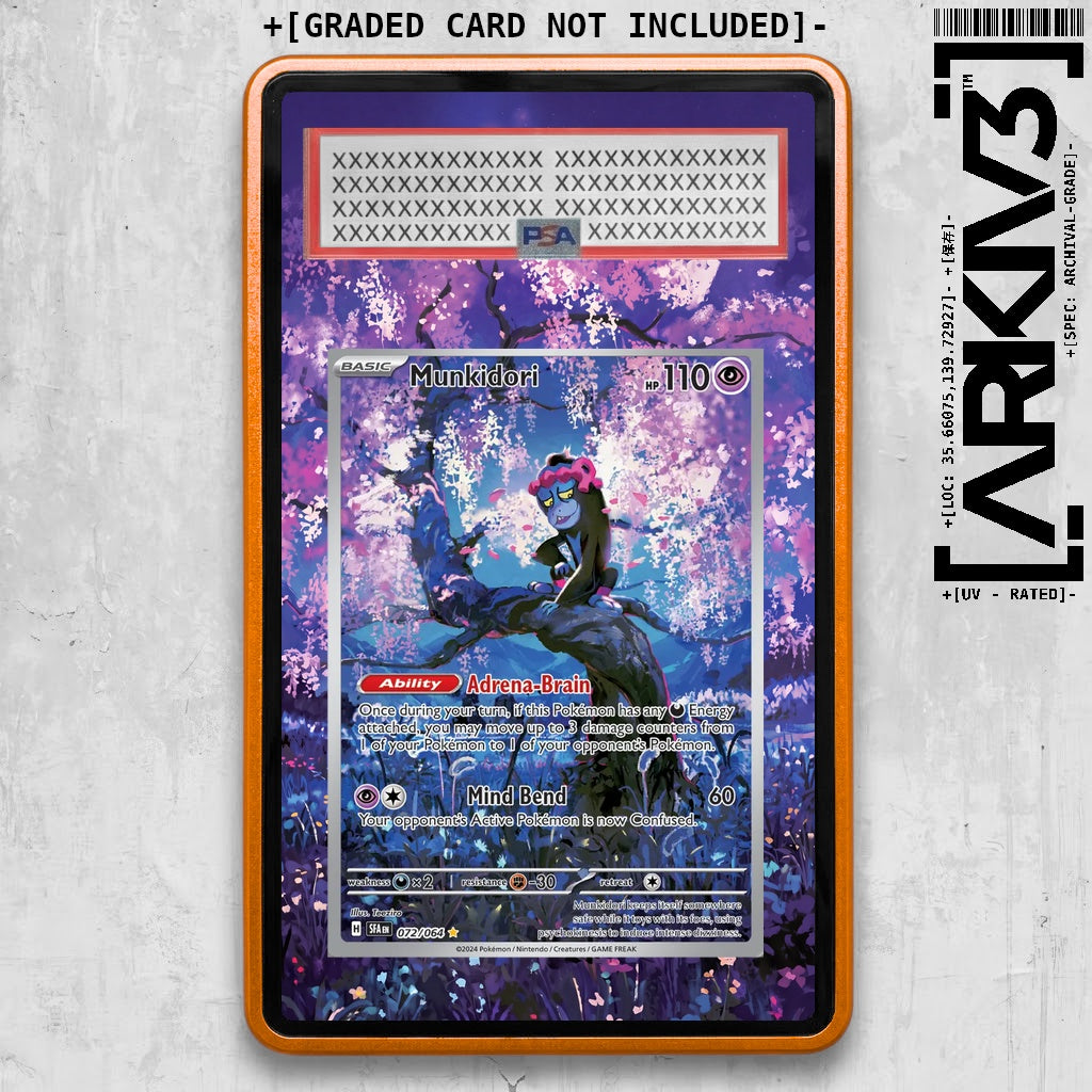 ARKIV3 PSA graded front - Orange
