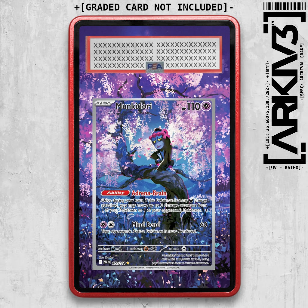 ARKIV3 PSA graded front - Red