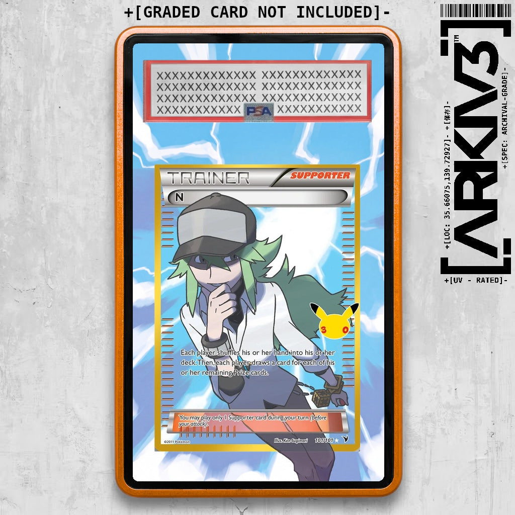 ARKIV3 PSA graded front - Orange