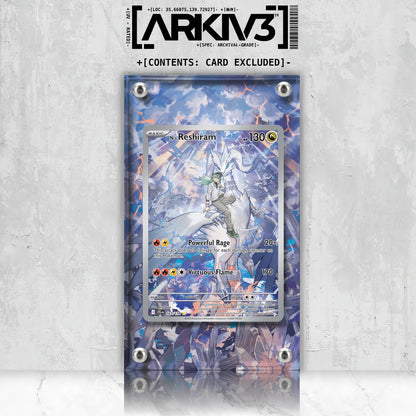 [UNIT: 167/159] // N's Reshiram Extended Art Display Case - Raw