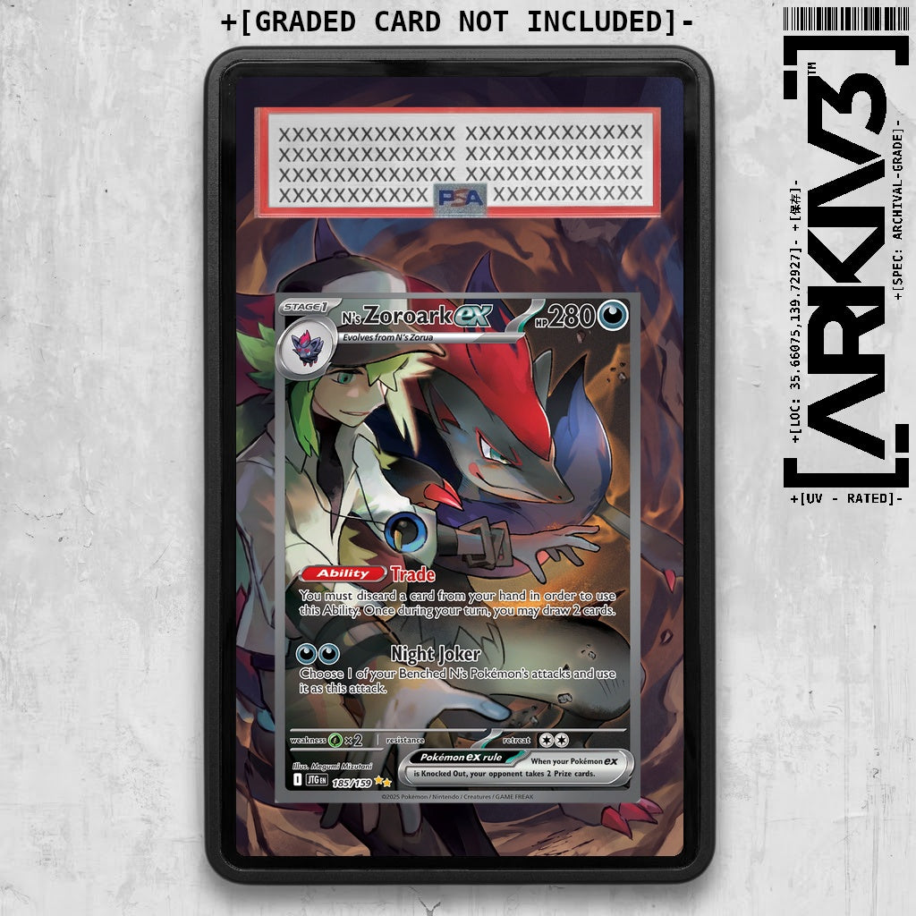 ARKIV3 PSA graded front - Black