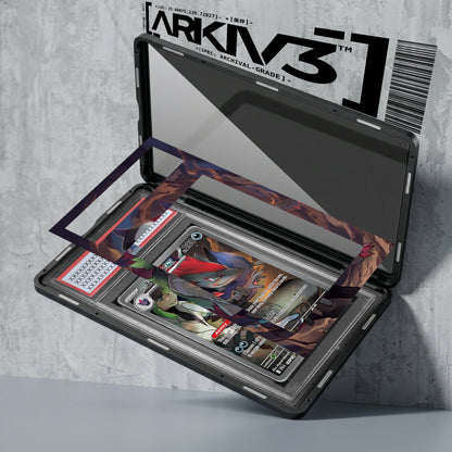 ARKIV3 PSA graded exploded mockup