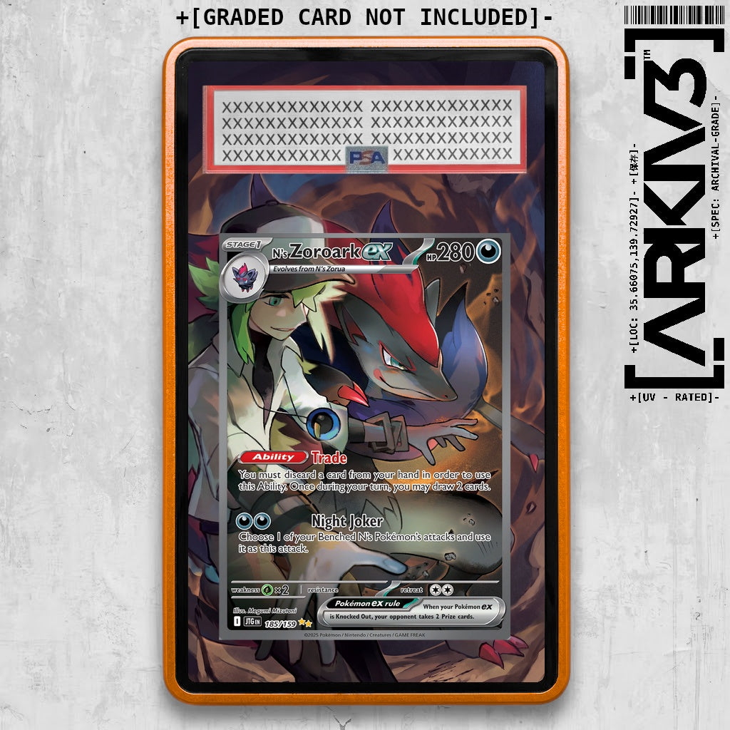 ARKIV3 PSA graded front - Orange