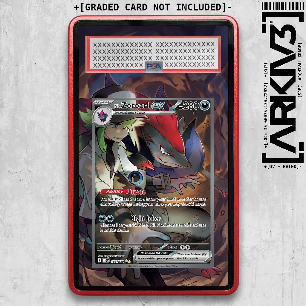 ARKIV3 PSA graded front - Red