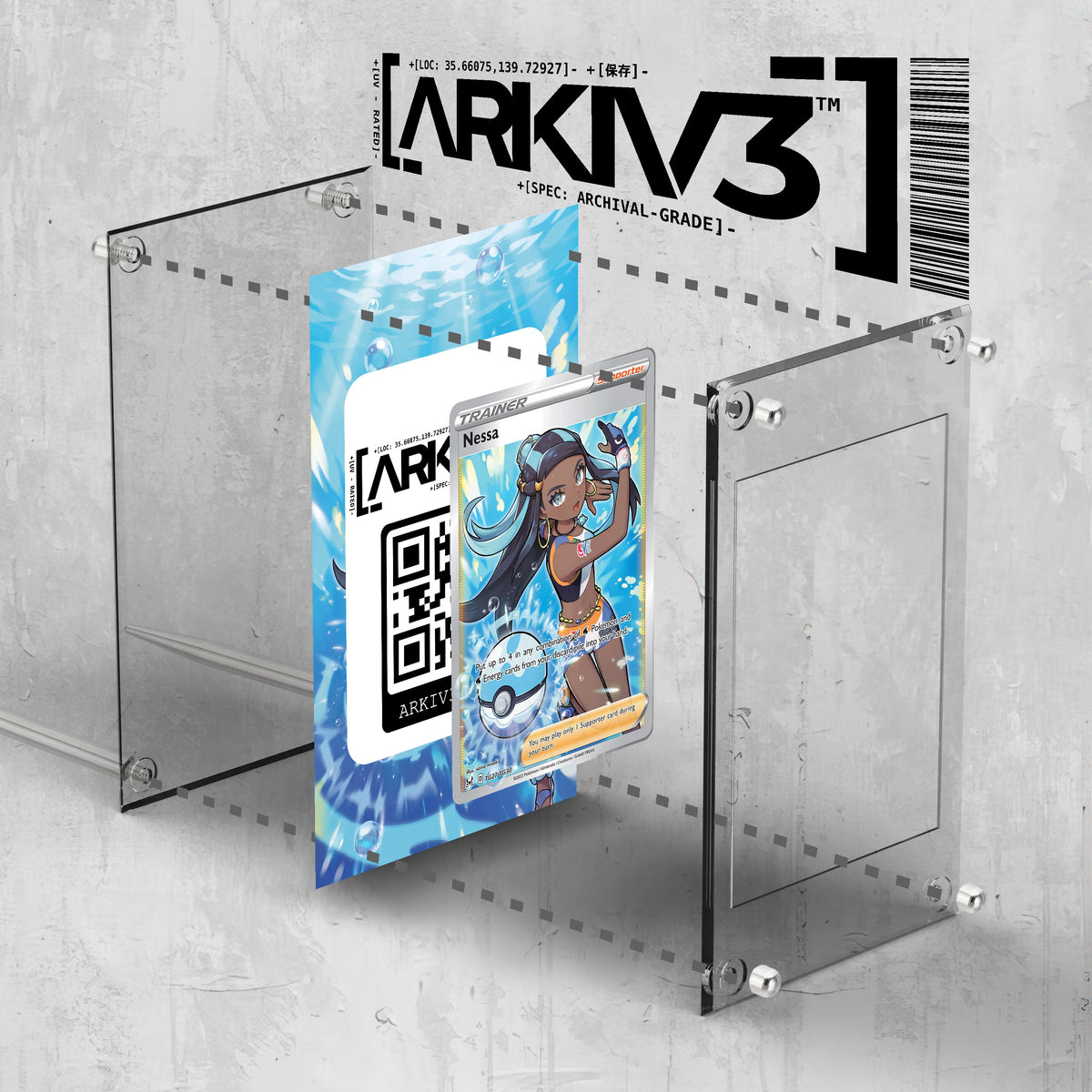 [UNIT: TG27/TG30] // Nessa Extended Art Display Case - Raw