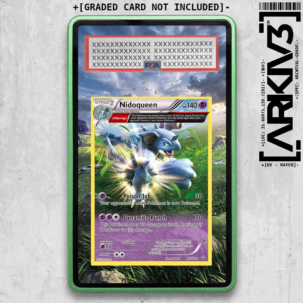 ARKIV3 PSA graded front - Green