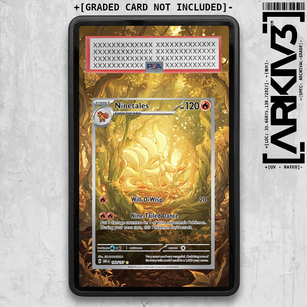 ARKIV3 PSA graded front - Black
