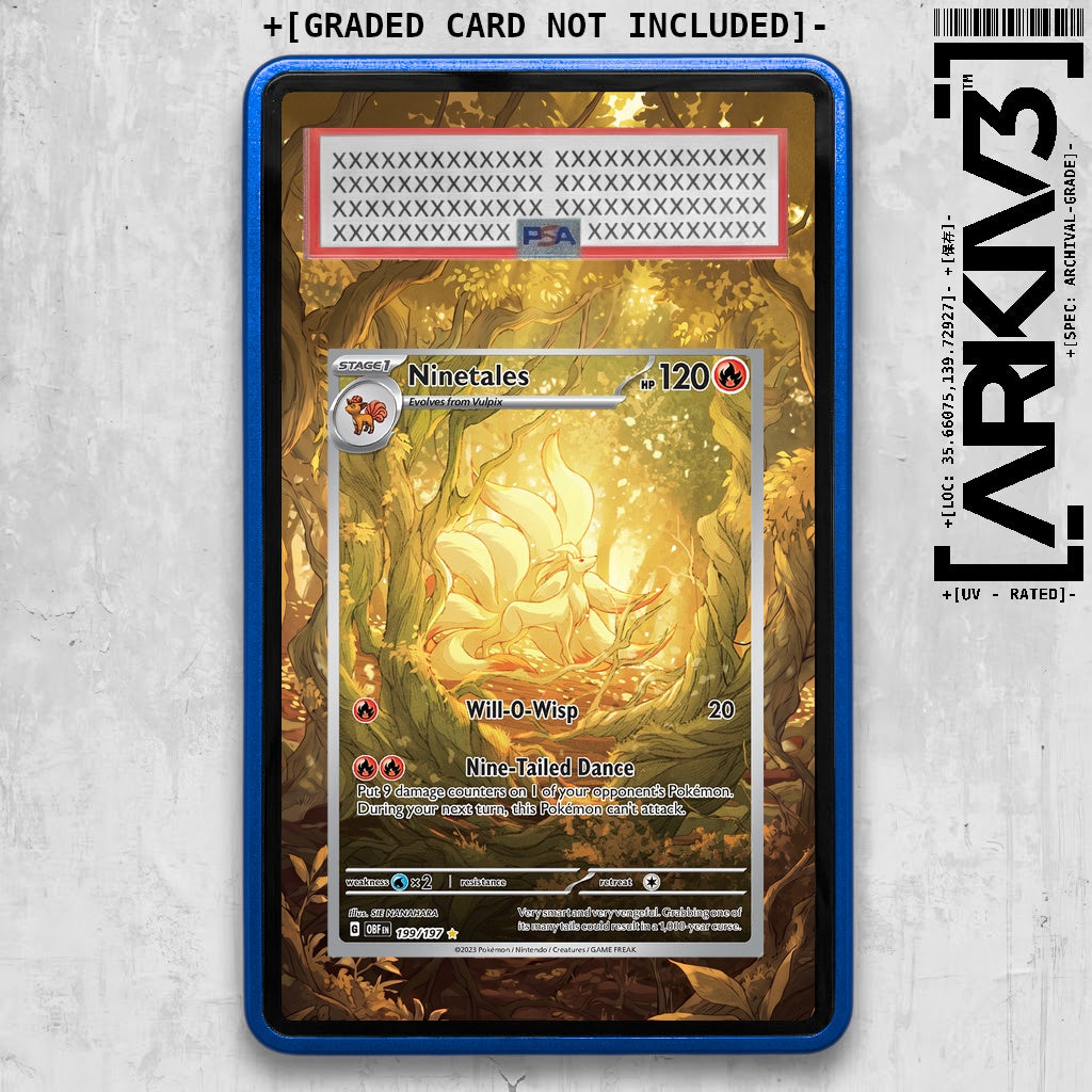 ARKIV3 PSA graded front - Blue