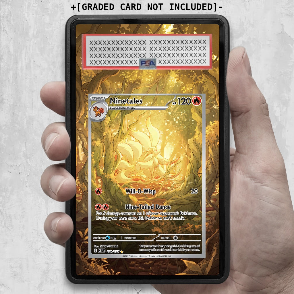 ARKIV3 PSA graded hand mockup