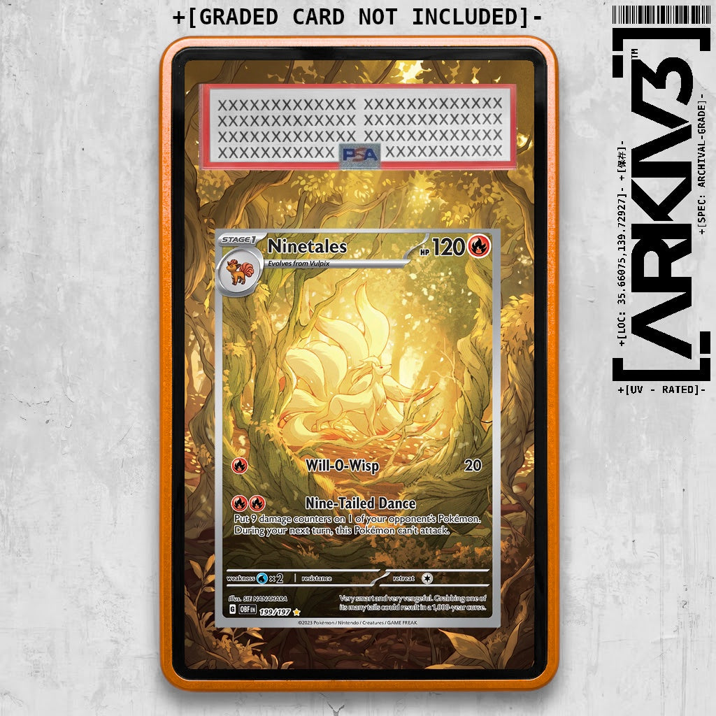 ARKIV3 PSA graded front - Orange