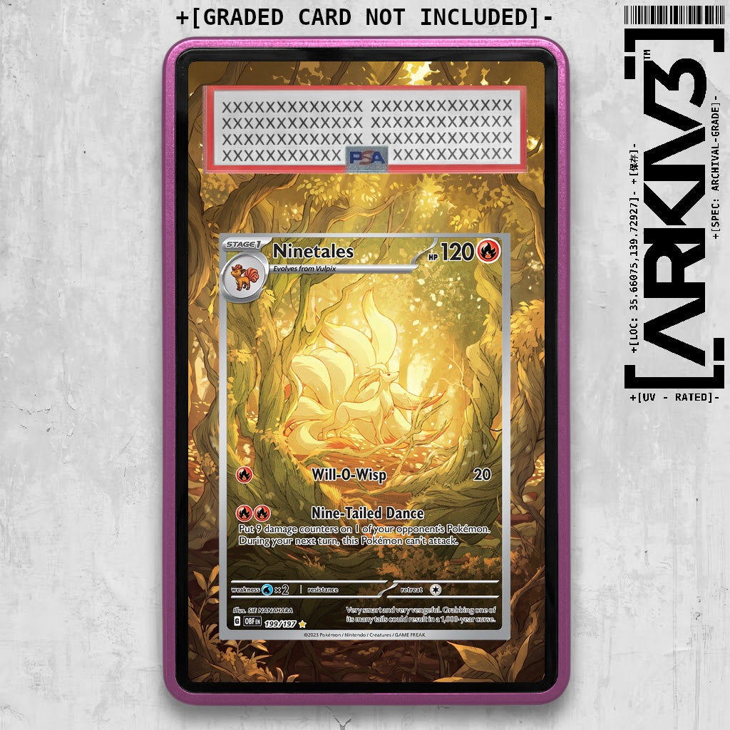 ARKIV3 PSA graded front - Purple