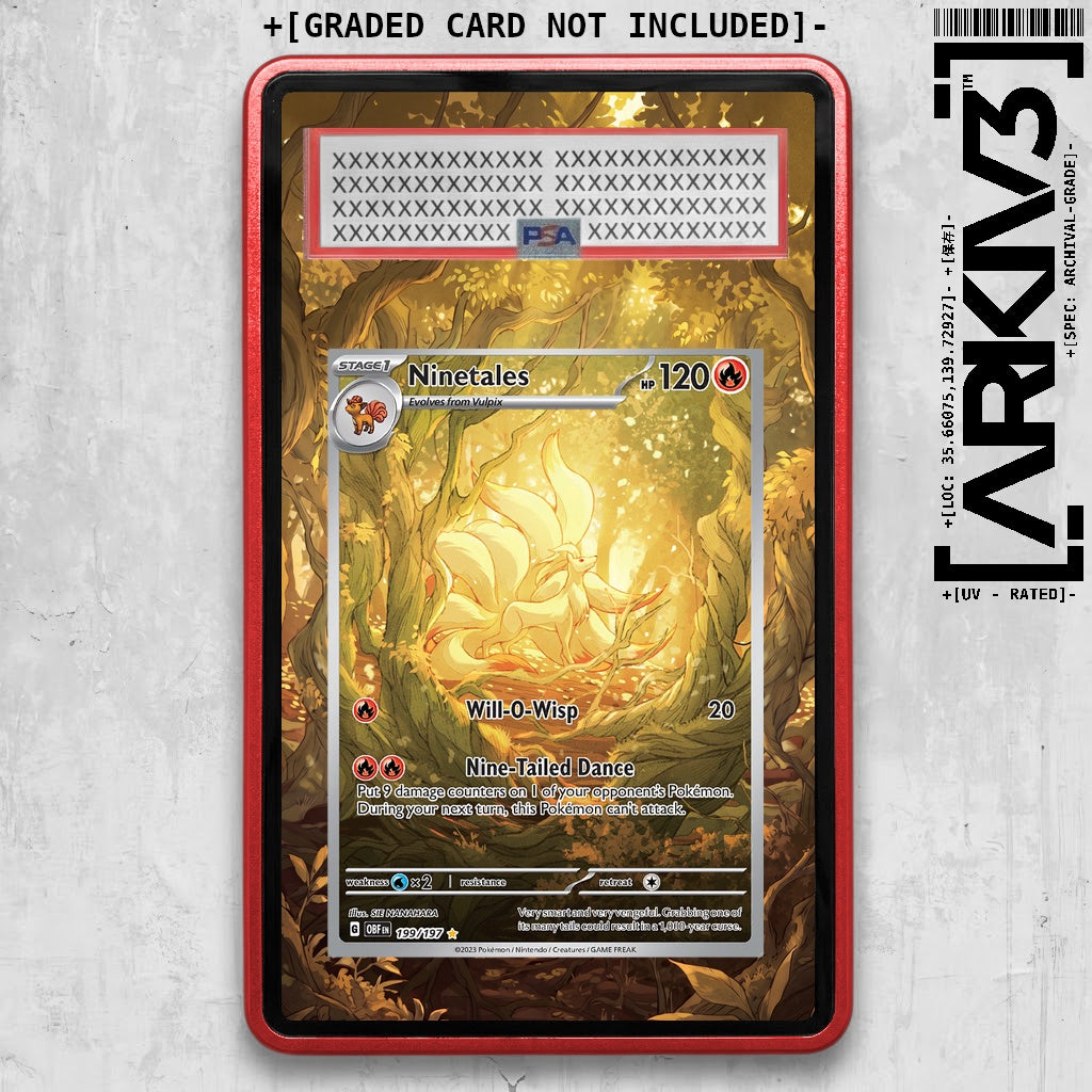ARKIV3 PSA graded front - Red