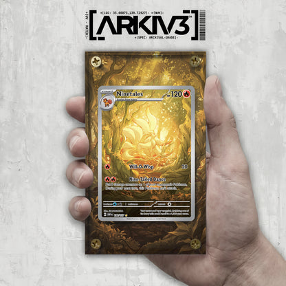 [UNIT: 199/197] // Ninetales Extended Art Display Case - Raw