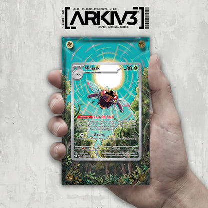 [UNIT: 137/132] // Ninjask Extended Art Display Case - Raw