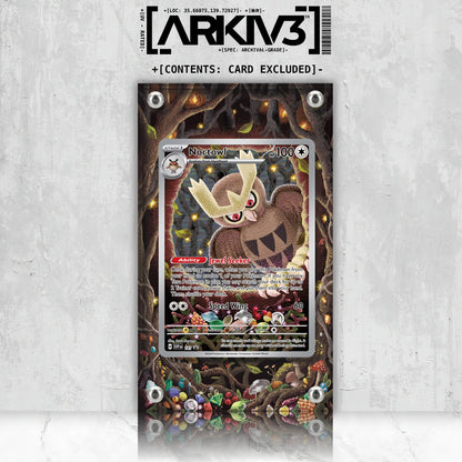 [UNIT: 141] // Noctowl Extended Art Display Case - Raw
