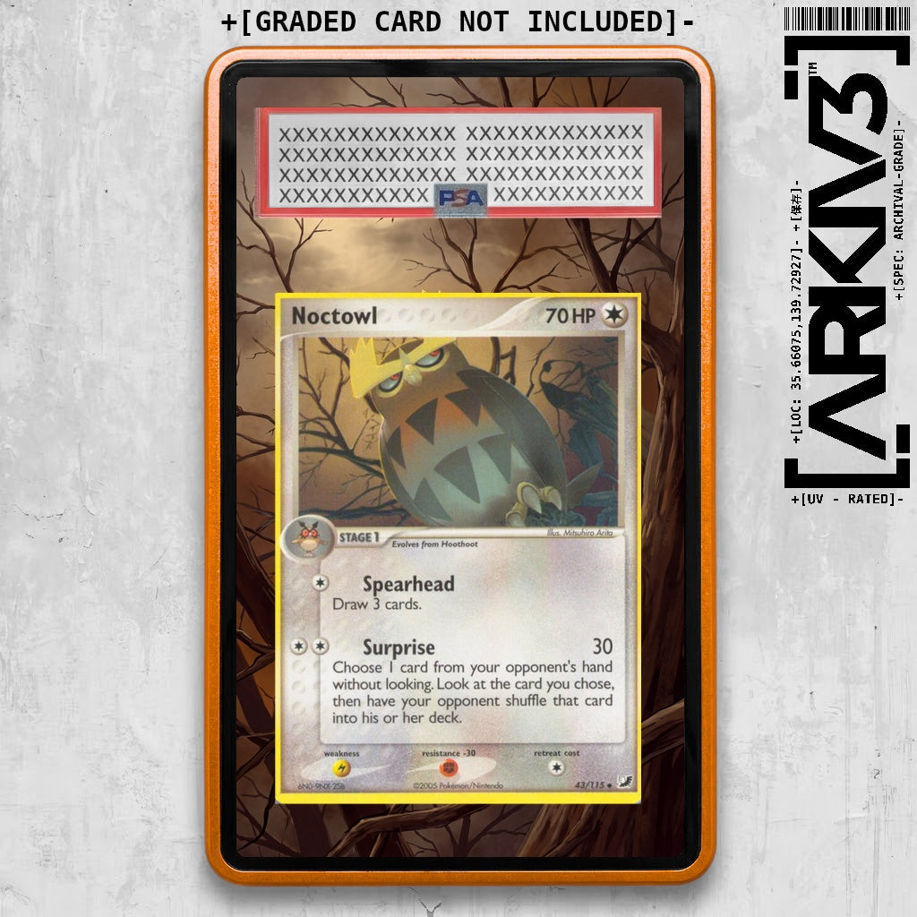 ARKIV3 PSA graded front - Orange
