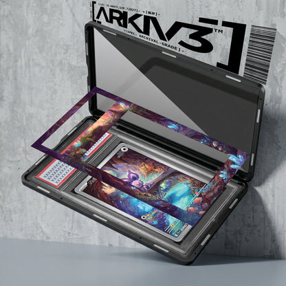 ARKIV3 PSA graded exploded mockup