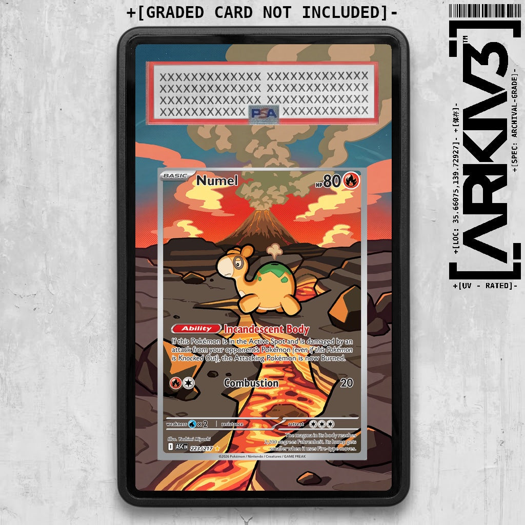 ARKIV3 PSA graded front - Black