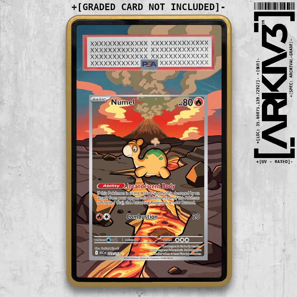 ARKIV3 PSA graded front - Gold
