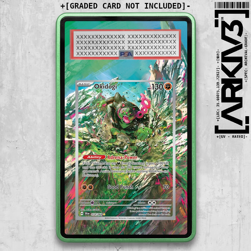 ARKIV3 PSA graded front - Green