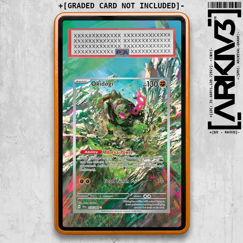 ARKIV3 PSA graded front - Orange