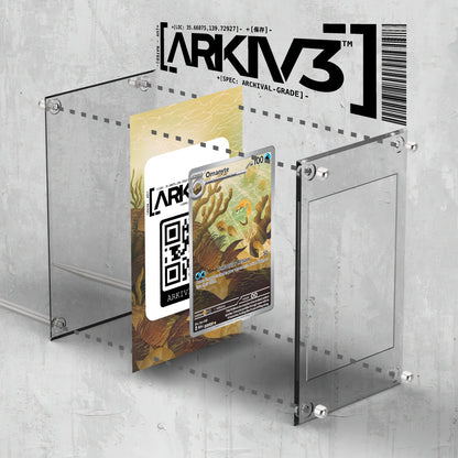 [UNIT: 180/165] // Omanyte Extended Art Display Case - Raw