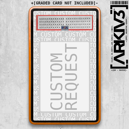 Custom Extended Art Display Case - Graded