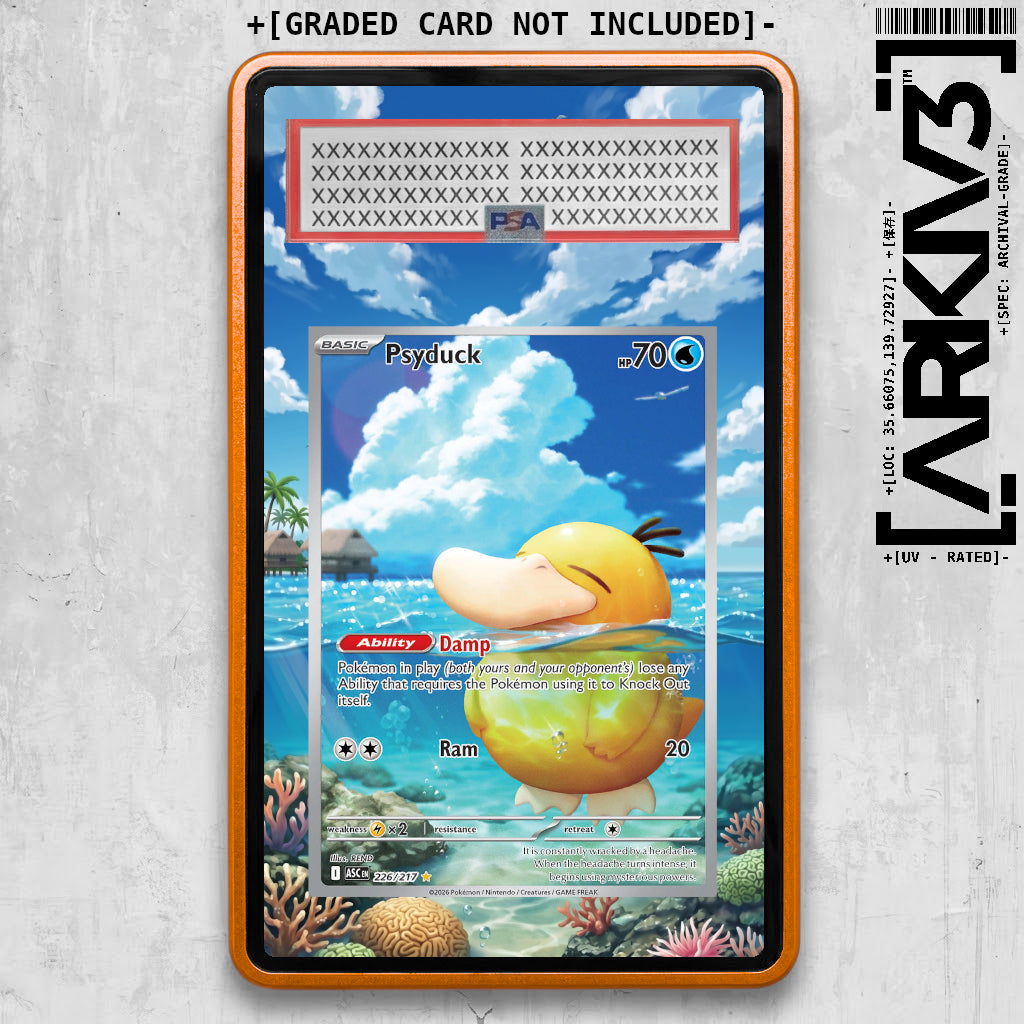 [UNIT: 226/217] // Psyduck Extended Art Display Case - Graded