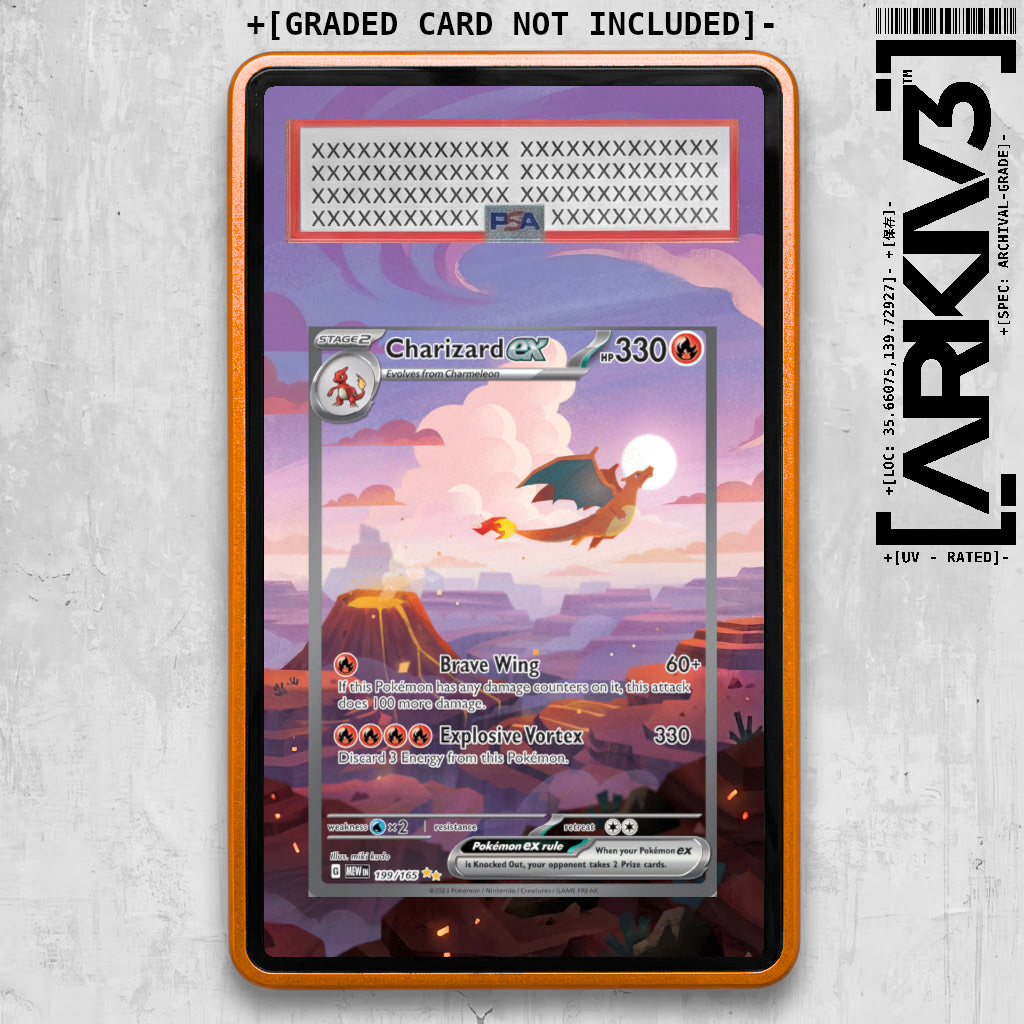 ARKIV3 PSA graded front - Orange