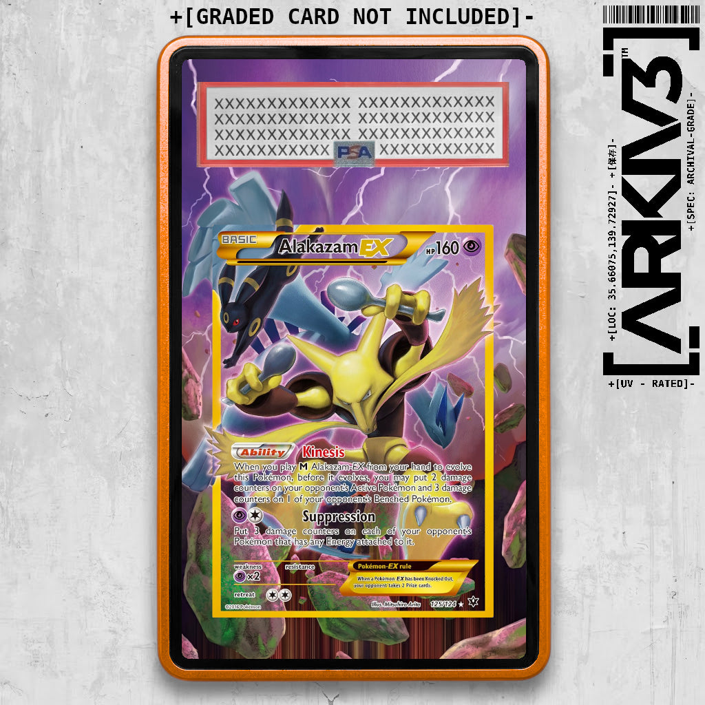 [UNIT: 125/124] // Alakazam EX Extended Art Display Case - Graded