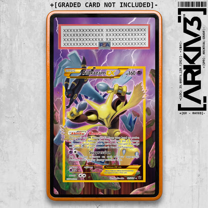 [UNIT: 125/124] // Alakazam EX Extended Art Display Case - Graded