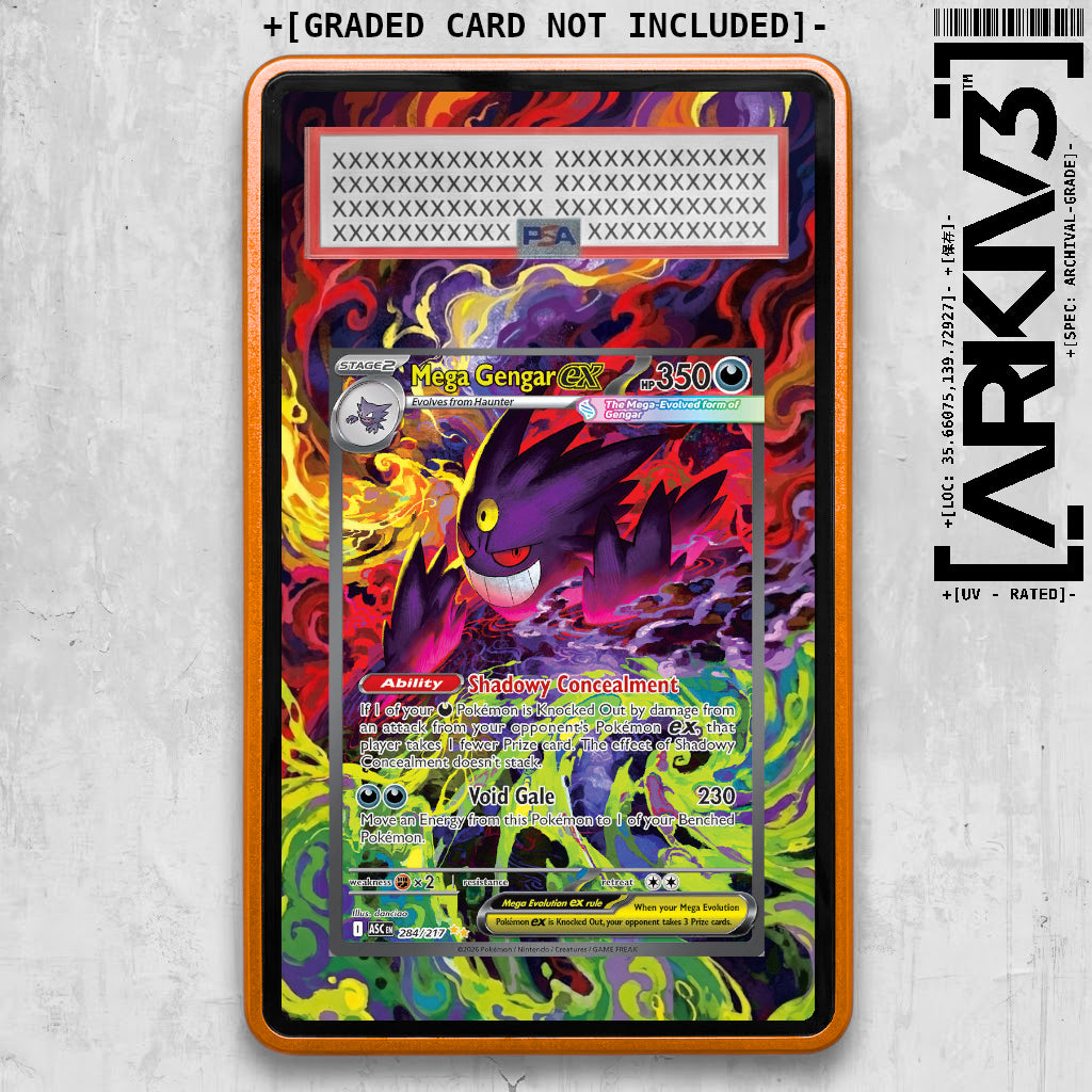[UNIT: 284/217] // Mega Gengar ex Extended Art Display Case - Graded