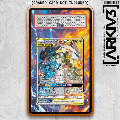 [UNIT: 222/236] // Reshiram & Zekrom GX Extended Art Display Case - Graded