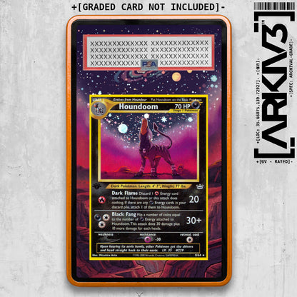 [UNIT: 8/64] // Houndoom Extended Art Display Case - Graded