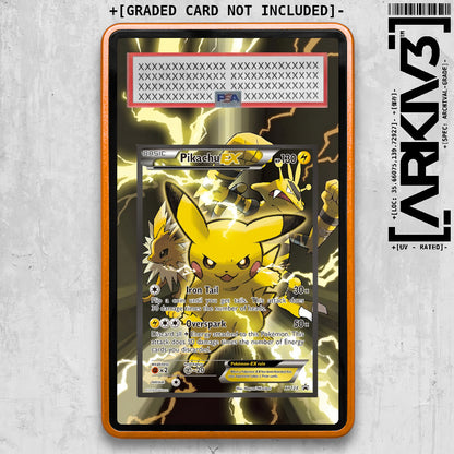[UNIT: XY124] // Pikachu EX Extended Art Display Case - Graded